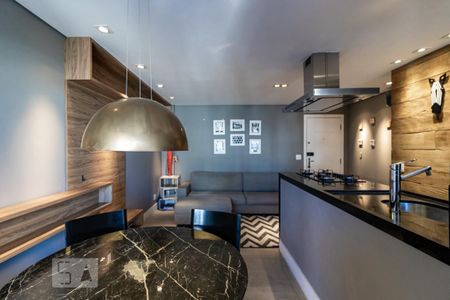 Sala de apartamento à venda com 1 quarto, 52m² em Vila Olímpia, São Paulo