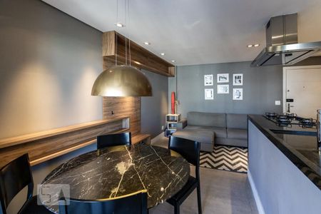 Sala de apartamento à venda com 1 quarto, 52m² em Vila Olímpia, São Paulo