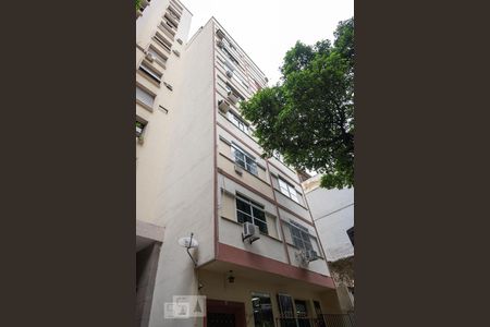 Fachada de kitnet/studio para alugar com 1 quarto, 25m² em Glória, Rio de Janeiro