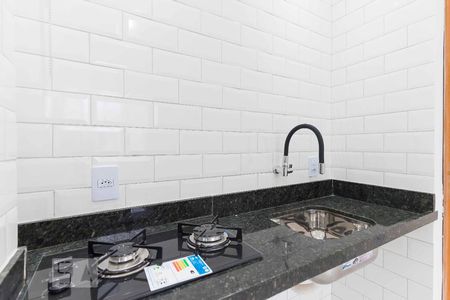 Sala/Cozinha - Pia de kitnet/studio para alugar com 1 quarto, 25m² em Glória, Rio de Janeiro