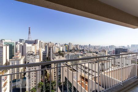 Vista da Varanda de apartamento para alugar com 2 quartos, 54m² em Bela Vista, São Paulo