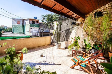 Varanda da Sala de casa à venda com 4 quartos, 300m² em Jardim Marek, Santo André