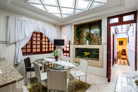Sala de Jantar de casa à venda com 4 quartos, 300m² em Jardim Marek, Santo André