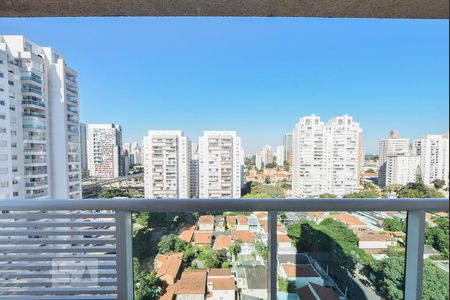 Studio à venda com 52m², 1 quarto e 1 vagaVaranda