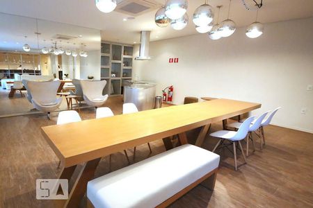 Studio à venda com 52m², 1 quarto e 1 vagaSalão de Festas