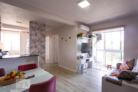 Sala/Cozinha de apartamento à venda com 2 quartos, 50m² em Vila Nova, Porto Alegre