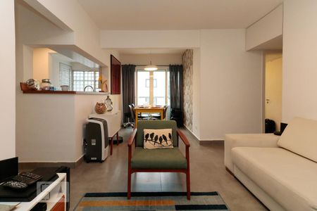 Sala de apartamento à venda com 2 quartos, 62m² em Pinheiros, São Paulo