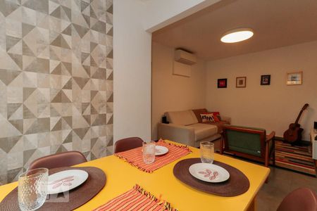 Sala de jantar de apartamento à venda com 2 quartos, 62m² em Pinheiros, São Paulo