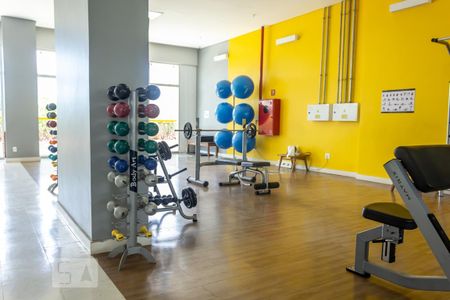 Área comum - Academia de apartamento para alugar com 1 quarto, 33m² em Norte (águas Claras), Brasília