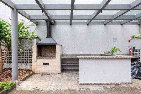 Apartamento para alugar com 30m², 1 quarto e 1 vaga Apartamento para alugar com 30m², 1 quarto e 1 vagaÁrea comum - Churrasqueira