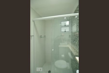 Apartamento para alugar com 62m², 2 quartos e 1 vagaBanheiro da suite - box