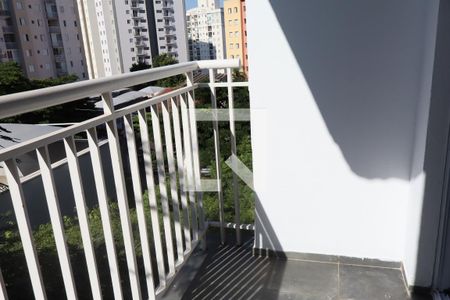 Varanda da Sala de apartamento para alugar com 1 quarto, 62m² em Vila Bela, São Paulo