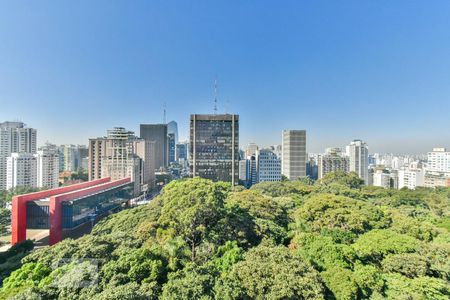 Varanda - Vista de apartamento à venda com 4 quartos, 190m² em Bela Vista, São Paulo