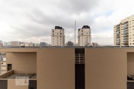 Apartamento para alugar com 135m², 2 quartos e 2 vagasVaranda do quarto - vista