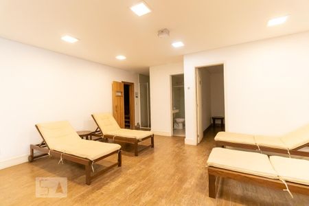 Apartamento para alugar com 135m², 2 quartos e 2 vagasÁrea da Sauna e massagem
