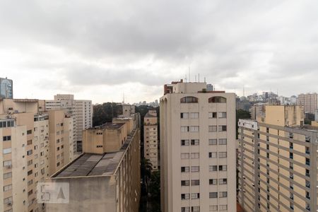 Apartamento para alugar com 135m², 2 quartos e 2 vagasVaranda da suíte - vista