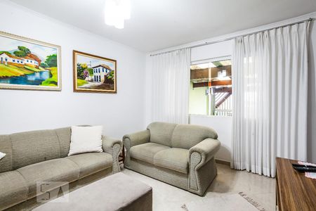 Sala de casa à venda com 3 quartos, 125m² em Cidade São Jorge, Santo André