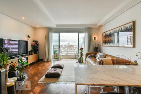 Sala de apartamento à venda com 1 quarto, 60m² em Pinheiros, São Paulo