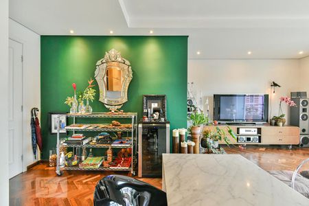 Sala de apartamento à venda com 1 quarto, 60m² em Pinheiros, São Paulo