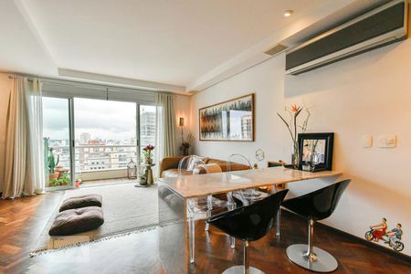 Sala de apartamento à venda com 1 quarto, 60m² em Pinheiros, São Paulo