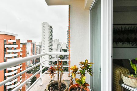 Sala - Varanda de apartamento à venda com 1 quarto, 60m² em Pinheiros, São Paulo