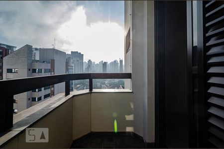 Apartamento para alugar com 105m², 3 quartos e 2 vagasVaranda da suíte