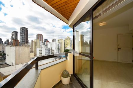 Varanda da Sala de apartamento para alugar com 3 quartos, 105m² em Pinheiros, São Paulo