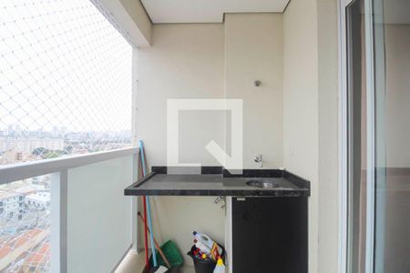 Área de Serviço de kitnet/studio à venda com 1 quarto, 34m² em Vila Prudente, São Paulo