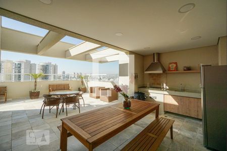 Área comum - Churrasqueira de kitnet/studio à venda com 1 quarto, 34m² em Vila Prudente, São Paulo