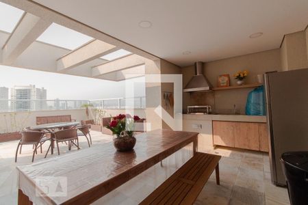Área comum - Churrasqueira de kitnet/studio à venda com 1 quarto, 34m² em Vila Prudente, São Paulo