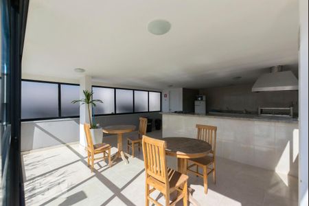 Área comum - Churrasqueira & Espaço gourmet de apartamento para alugar com 1 quarto, 35m² em Vila São José, São Paulo