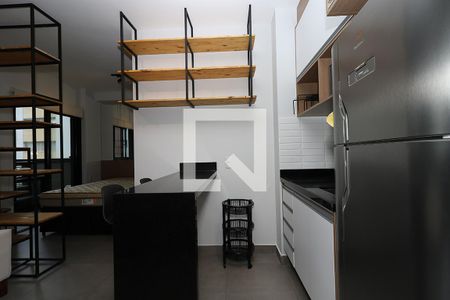 Studio para alugar com 40m², 1 quarto e 1 vagaStudio - Cozinha Americana