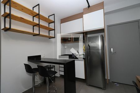 Studio - Cozinha Americana de kitnet/studio para alugar com 1 quarto, 40m² em Pinheiros, São Paulo