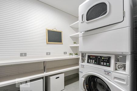 Studio para alugar com 40m², 1 quarto e 1 vagaLavanderia Coletiva