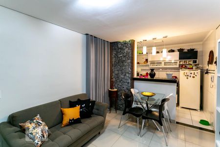 Sala de apartamento para alugar com 2 quartos, 52m² em São João Batista, Belo Horizonte