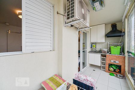Sacada Gourmet da Sala de apartamento à venda com 2 quartos, 70m² em Cambuci, São Paulo