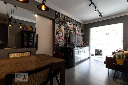 Sala de apartamento à venda com 1 quarto, 48m² em Centro, São Paulo