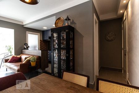 Sala de apartamento à venda com 1 quarto, 48m² em Centro, São Paulo
