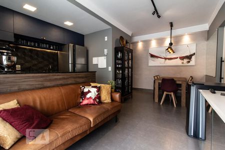 Sala de apartamento à venda com 1 quarto, 48m² em Centro, São Paulo