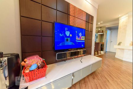 Sala de Estar de apartamento à venda com 3 quartos, 69m² em Barcelona, São Caetano do Sul