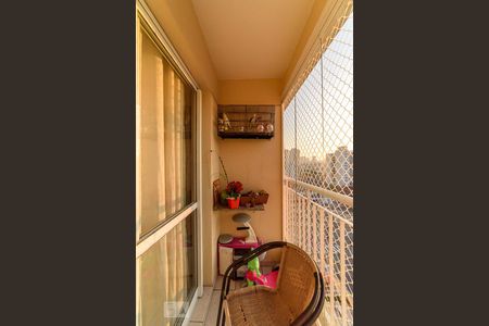 Varanda da Sala de apartamento à venda com 3 quartos, 69m² em Barcelona, São Caetano do Sul