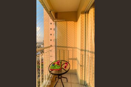 Varanda da Sala de apartamento à venda com 3 quartos, 69m² em Barcelona, São Caetano do Sul