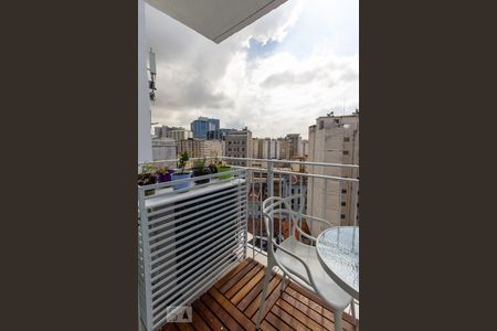 Varanda de apartamento para alugar com 1 quarto, 47m² em Centro, Rio de Janeiro