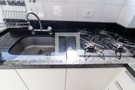 Detalhe da cozinha de apartamento para alugar com 1 quarto, 30m² em Mercês, Curitiba