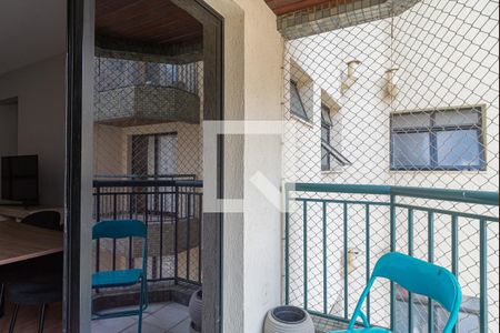 Varanda da Sala de apartamento para alugar com 2 quartos, 57m² em Consolação, São Paulo