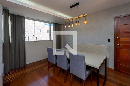 Sala de Jantar de apartamento para alugar com 4 quartos, 179m² em Dona Clara, Belo Horizonte