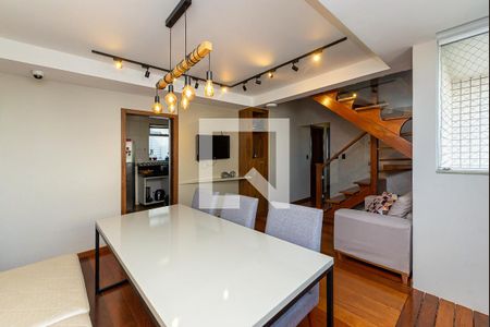 Sala de Jantar de apartamento para alugar com 4 quartos, 179m² em Dona Clara, Belo Horizonte