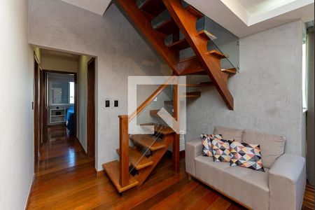 Sala de TV de apartamento para alugar com 4 quartos, 179m² em Dona Clara, Belo Horizonte