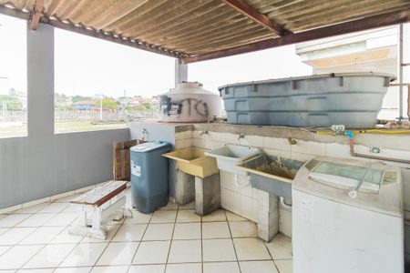Área comum - Área de serviço de kitnet/studio para alugar com 1 quarto, 15m² em Parque das Paineiras, São Paulo