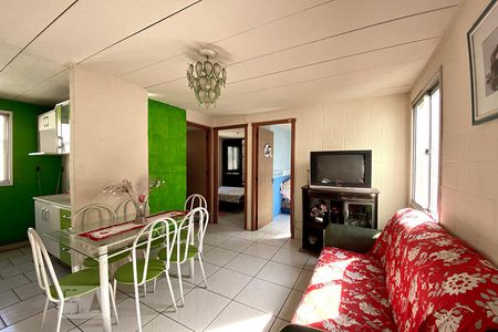 Sala de Estar de apartamento à venda com 2 quartos, 54m² em Rio dos Sinos, São Leopoldo